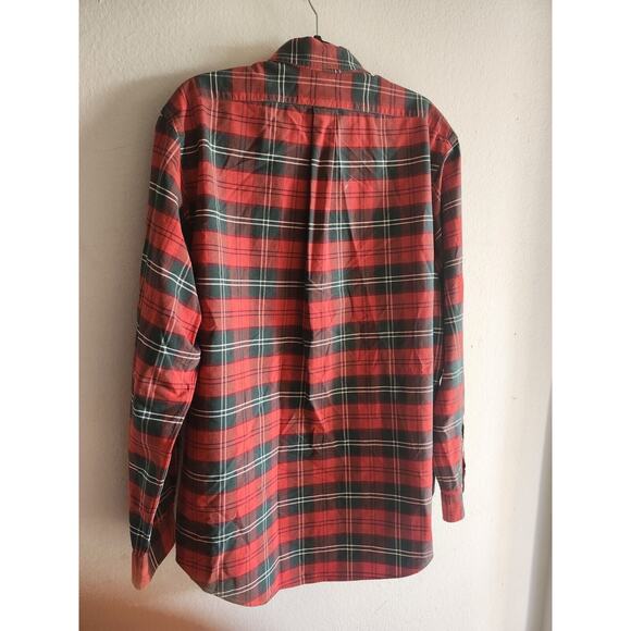 Ralph Lauren Shirt‎ Men's XL Button Down Red Tartan Plaid - Picture 5 of 8